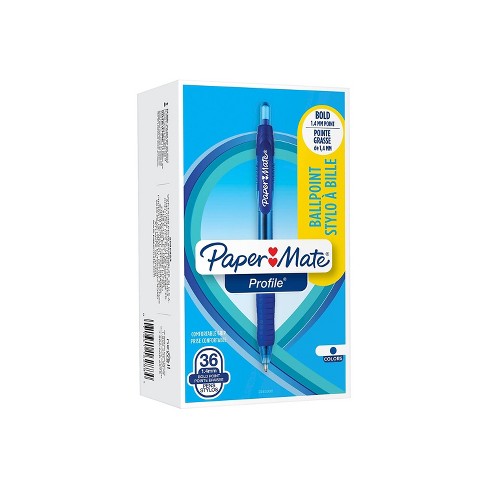 Paper Mate® Profile® Ballpoint Pen - Bold Tip, Blue