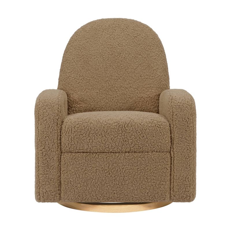 Babyletto Nami Electronic Recliner and Swivel Glider with USB Port and Light Wood Base, 2 of 11