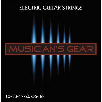 Musician's Gear Electric 10 Nickel-Plated Steel Guitar Strings