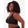 Leading Lady The Nora - Shimmer Support Back Lace Front-Closure Bra - 3 of 4