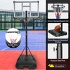 BestParts 6.5ft-10ft Adjustable Basketball Hoop with 44" Backboard & Wheels - 4 of 4