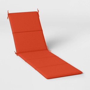 22"x78" Outdoor Chaise Cushion - Room Essentials™ - 1 of 4