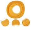 Unique Bargains Stretchable Thicker Toilet Seat Cover Pad Lid with Handle Bathroom Washable Reusable - 3 of 4
