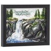 Dicksons Trust With All Your Heart Black and Grey 11 x 9 Inch Wall and Table Top Frame - 3 of 4