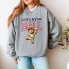 Simply Sage Market Play Ball Baseball Bear Sweatshirt - 2 of 4