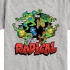 Boys' - Teenage Mutant Ninja Turtles - Radical Group Short Sleeve Graphic T-Shirt - 2 of 4