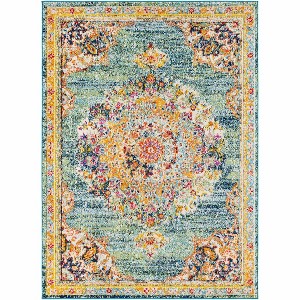 Hauteloom Rectangle Area Rug   Teal - 1 of 4