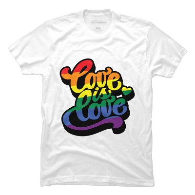 Adult Design By HumansLove Is Love Pride Lettering By Belugastore T-Shirt