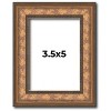 PosterPalooza | Photo Size Slim Profile Gold Picture Frame - UV Acrylic, Foam Board Backing, Hanging Hardware - 2 of 4