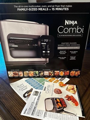 Ninja Combi All-In-One Multicooker, Oven & Air Fryer with Recipe Guide