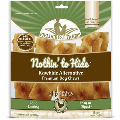 Fieldcrest Farms Nothin' To Hide Flip Chips Chicken  (Pack of 8)