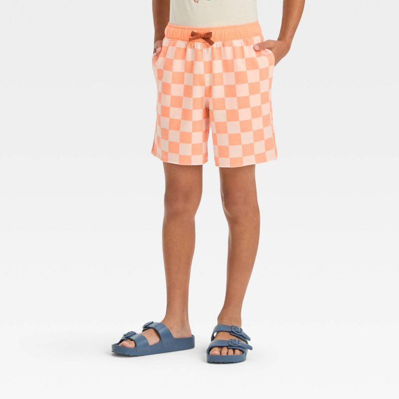 Boys' Printed 'Above the Knee' Pull-On Shorts - Cat & Jack™, 1 of 5