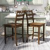 2pk 25" Elsie Counter Height Barstools - HOMES: Inside + Out - 2 of 4