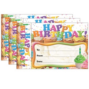 Edupress™ Happy Birthday Cupcakes Bookmark Awards, 30 Per Pack, 3 Packs - 1 of 4