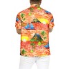LA LEELA Men's Hawaiian Shirts Short Sleeve Button Down Shirt Mens Summer Shirts Casual Vacation Hawaii Island Shirts for Men Funny - 2 of 4