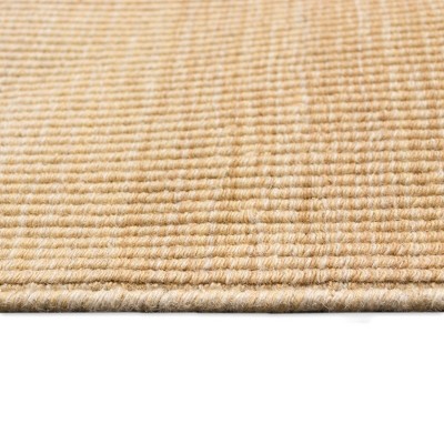 Aruba Ombre Rectangular Sisal and Wool Handmade Rug