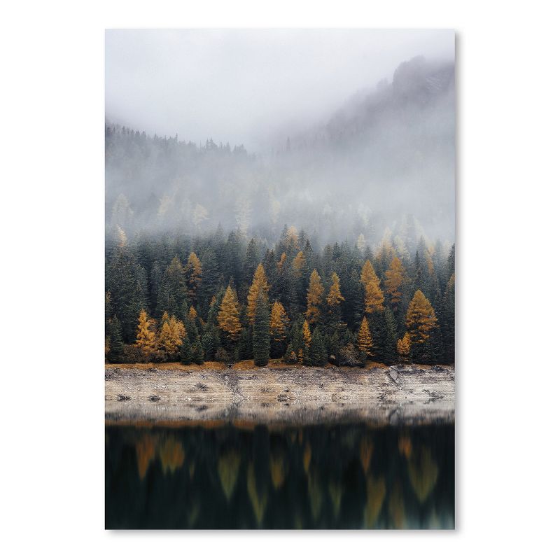 Americanflat Botanical Landscape Fall Forest By Tanya Shumkina Poster, 1 of 7