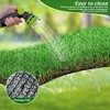 Chic Crate 2x10FT Outdoor Artificial Grass Runner Rug – 1.38" Thick Fake Turf Mat for Patio, Lawn, Pets & Balcony - 3 of 4
