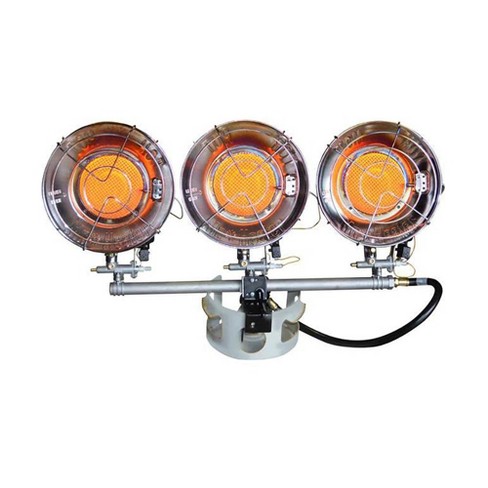 Mr. Heater 45000 Btu 3 Tank Top Burner Spark Ignition Outdoors Propane  Heater : Target