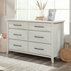 Summit Station 6 Drawer Dresser - Sauder - 2 of 4