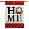Briarwood Lane Christmas Burlap House Flag 40x28 For Outdoor Holiday Home For Christmas House Flag - 2 of 4