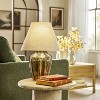 Tan Glass Table Lamp - Hearth & Hand™ with Magnolia - 2 of 4