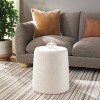Liesel Narrow Flared Ottoman - OTT7504 - Ivory - Safavieh - 2 of 4