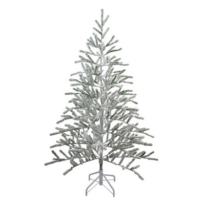 Northlight 5' Flocked Alpine Twig Artificial Christmas Tree - Unlit ...