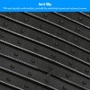 iMountek"4Pcs Heavy Duty PVC Rubber Automotive Floor Mats for Cars, SUVs, Trucks - Trimmable Design"Black - 3 of 4