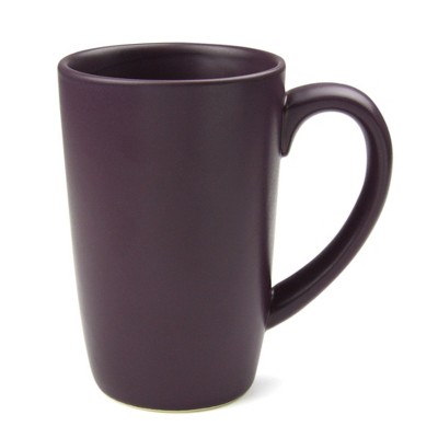 Omniware Teaz Cafe 18 oz Classic Mug - Vintage Stoneware Coffee Cup, Nostalgic 50s-Inspired Drinkware, Rustic Farmhouse Aesthetic