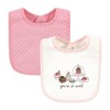 Hudson Baby Infant Girl Cotton Bibs, Sweet Bakery, One Size - 3 of 4