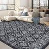 Modern Printed Washable Area Rug Non Slip Rug - 3 of 4