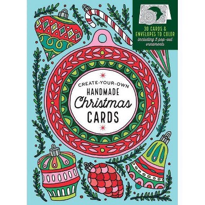  Create-Your-Own Handmade Christmas Cards - by  Caitlin Keegan (Hardcover) 