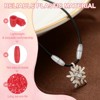 Unique Bargains Jewelry DIY Craft Activity Kits Breakaway Clasps with 20m Lanyard String Cord - 3 of 4