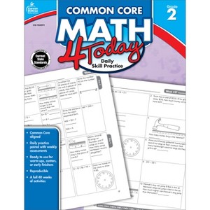 Common Core Math 4 Today, Grade 2 - (Common Core 4 Today) by  Erin McCarthy (Paperback) - 1 of 1