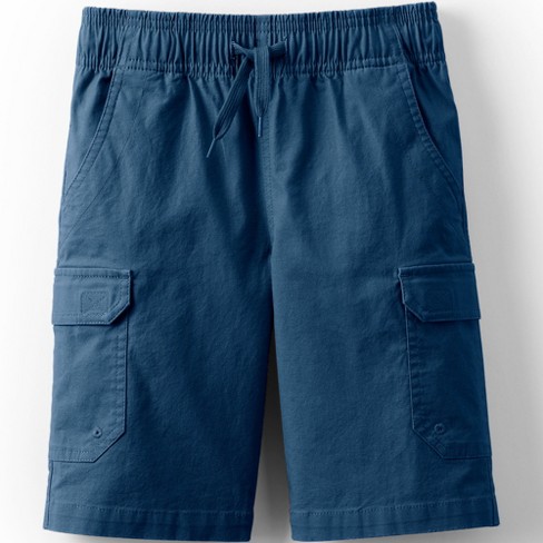 Lands' End Kids Stretch Canvas Utility Cargo Shorts - image 1 of 2