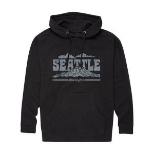 Men's - Instant Message - Seattle Graphic Fleece Pullover Hoodie - 1 of 4