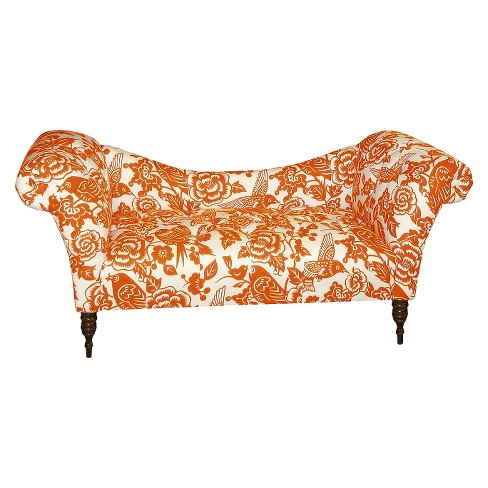 Skyline Custom Upholstered Tufted Rolled Arm Chaise - Skyline Furniture :  Target