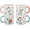 Peanuts Mothers Love 4-Pack Large 21oz Camper Stoneware Mug Set - image 4 of 4