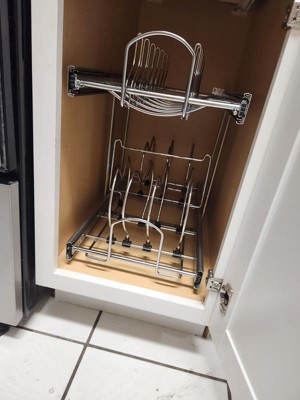 2 Tier Individual Pull Out Cabinet Organizer : Target