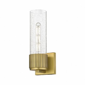 Bolivar - 1 Light Wall Sconce In Industrial Style-15 Inches Tall and 4 Inches Wide - 1 of 1