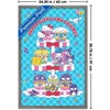 Trends International Hello Kitty and Friends: 25 Sweet Cupcakes - Group Framed Wall Poster Prints - 3 of 4