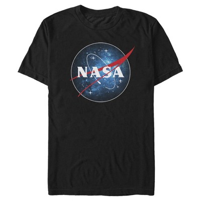 COTTON SOUL Maglietta NASA National Emblem Gradient Per Ragazzi – Colore Black, Cotone Ringspun