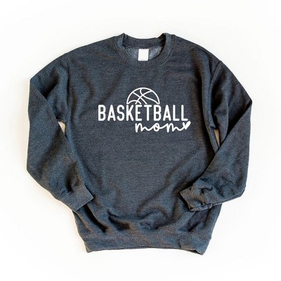 Simply Sage Market Women's Graphic Sweatshirt Basketball Mom Ball