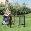 GOTGELIF 8 Panels 40" Height Dog Playpen Heavy Duty Pet Fence Indoor Outdoor - 4 of 4