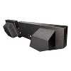 King Boxes AK-DG2-12 12-In. Double-Speaker Black Sprayed Enclosure for Dodge® Ram 1500 Quad Cab 2002 through 2018 - 3 of 4