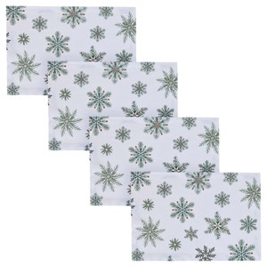 Park Designs Holiday Snowfall Placemat Set Of 4 - 1 of 4