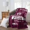 NCAA Texas A&M Aggies Digitized 60 x 80 Raschel Throw Blanket - 3 of 4