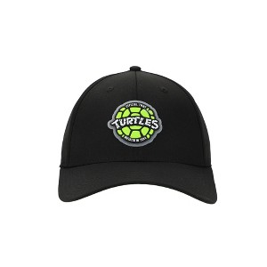 Teenage Mutant Ninja Turtles Shell Adult Black Traditional Adjustable Hat - 1 of 4