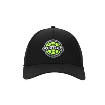 Teenage Mutant Ninja Turtles Shell Adult Black Traditional Adjustable Hat